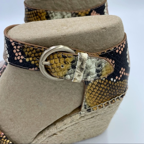 Marc Fisher Alida Espadrille Platform Sandal Sz 10 - Picture 5 of 13